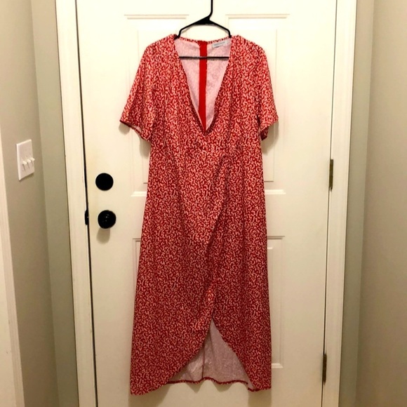 Misslook Maxi Floral Dress Womens Size LARGE - Picture 2 of 6